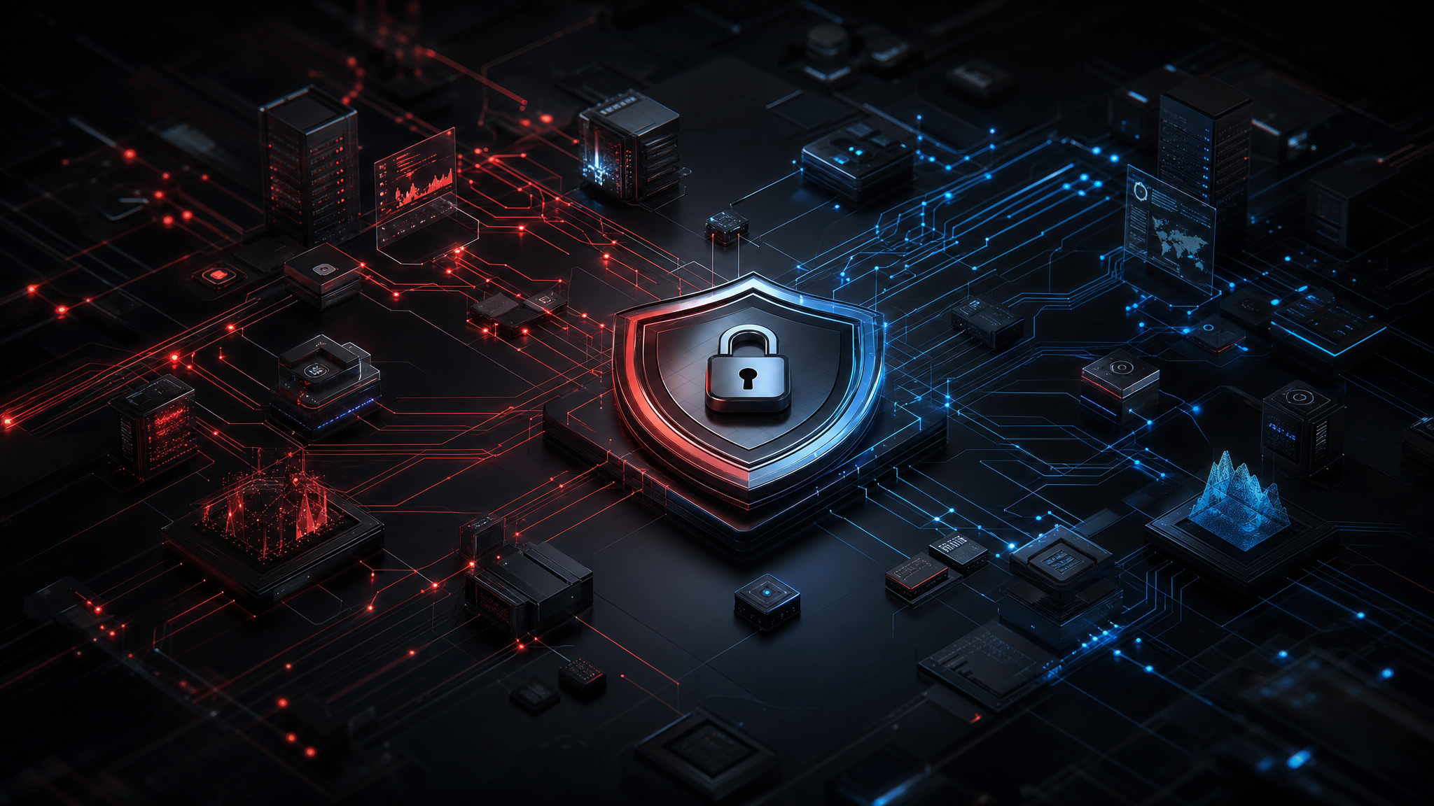 Offense meets defense — network security visualization
